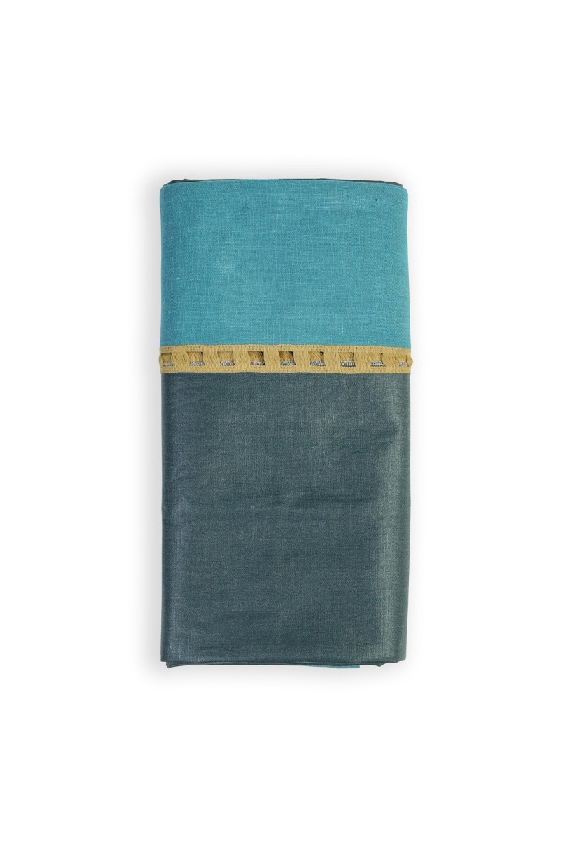 Riviera Enduit Linen Table Nappe +