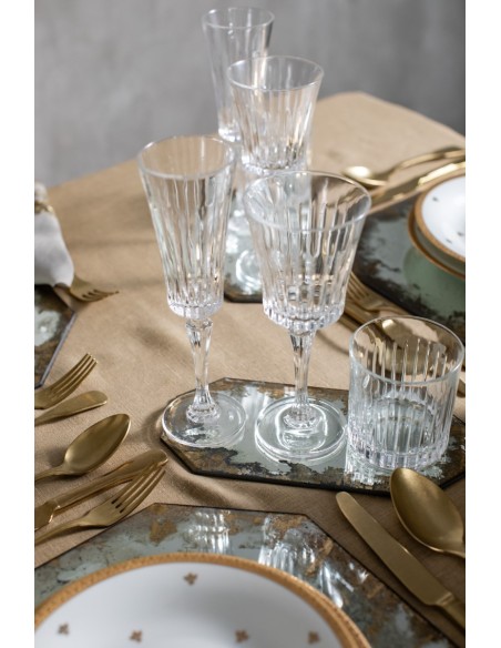 Venaria Stain Resistant Linen Tablecloth