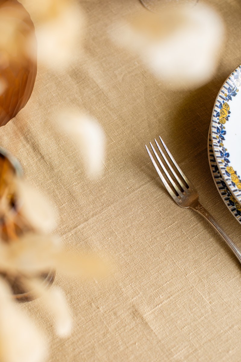 Tovaglia in Lino Antimacchia Sfogliatella