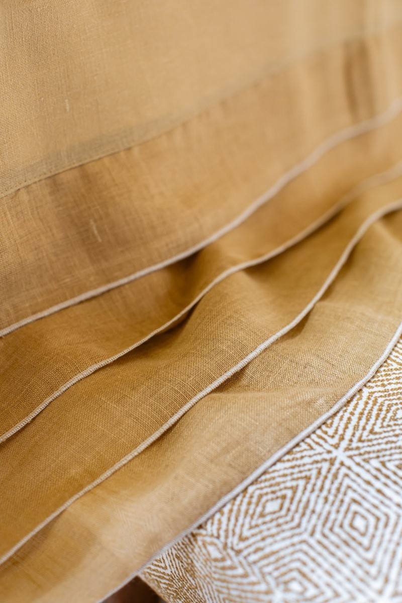 Stain Resistant Linen Sfogliatella Tablecloth