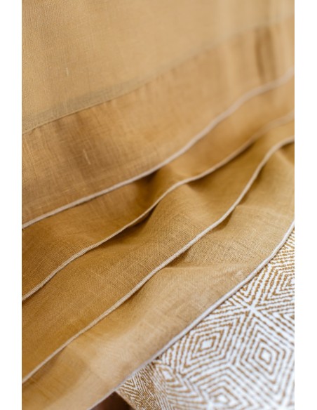 Stain Resistant Linen Sfogliatella Tablecloth