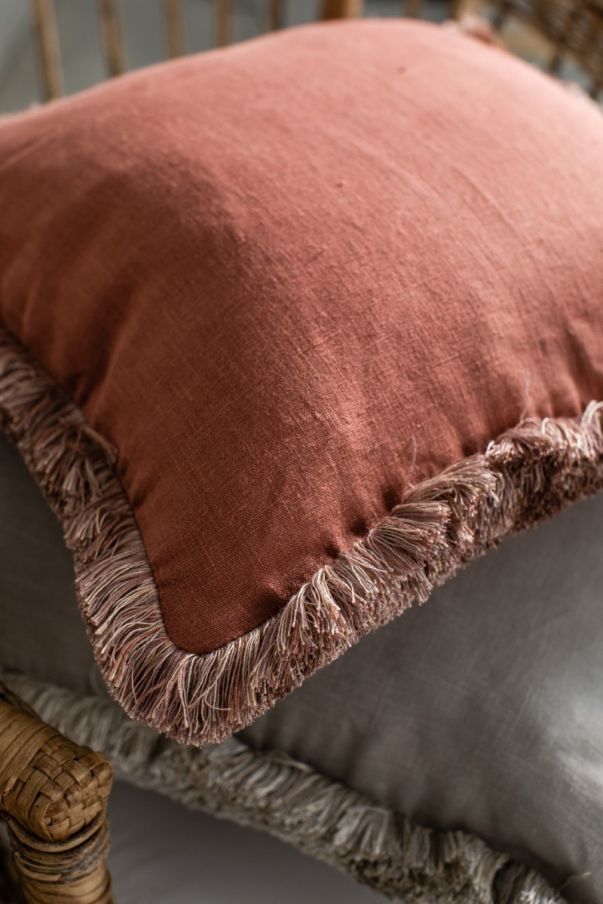Pillowcase with Fringes