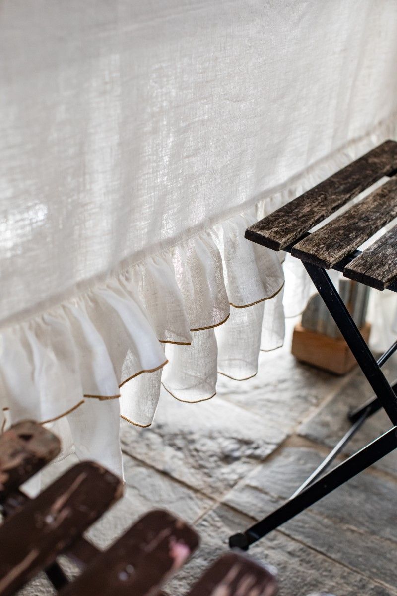 Gitane Stain-Free Linen Tablecloth