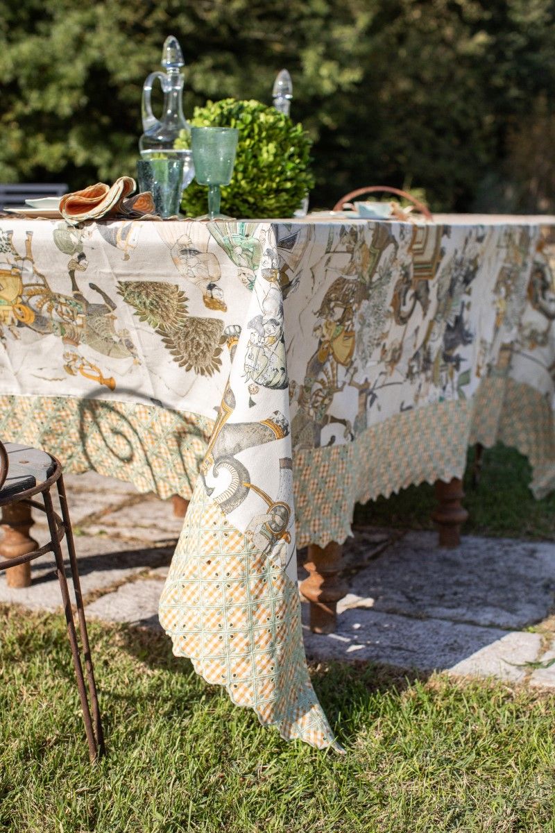 Cotton Tablecloth Nastri