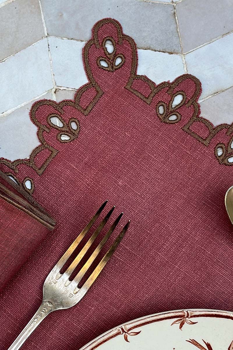 Set de table en coton enduit Amalfi