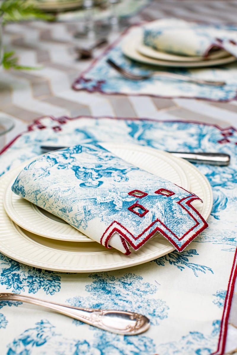 Lea Stain Free Cotton Placemat