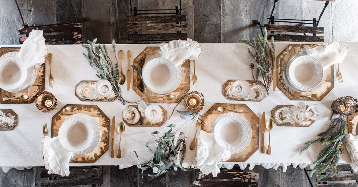 The five most beautiful tables for Christmas
